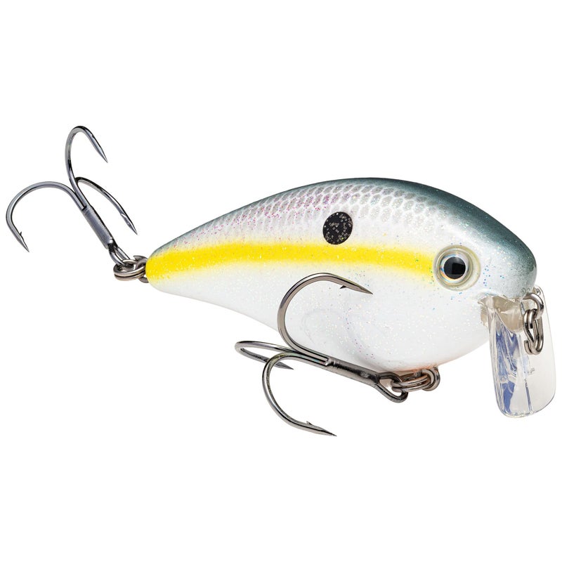 Strike King (HCKVD2.5W-590) KVD 2.5 Wake Bait Fishing Lure, 590 - Sexy Shad, 3/8 oz, Unique Clacking Sound - Image 1